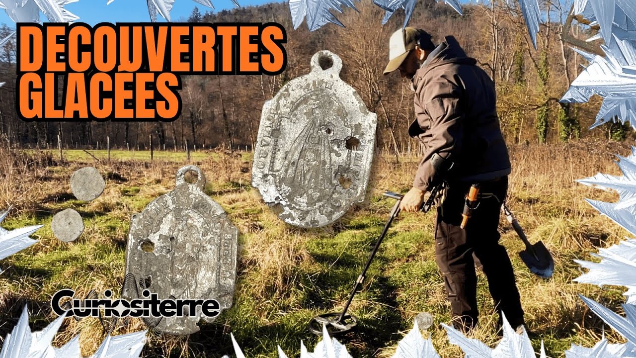 DECOUVERTES GLACEES : première sortie détection de métaux 2026