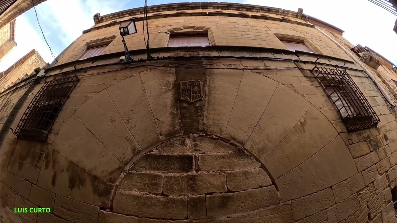 TORRE DEL COMPTE a vista de dron. Filmación de LUIS CURTO. Noviembre 2024