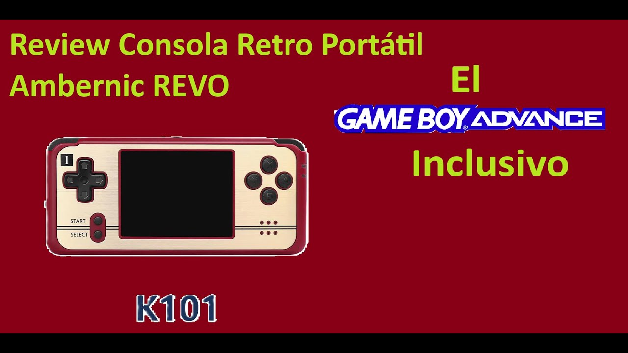 T3E42: Review Ambernic REVO K101 Plus "El GameBoy Advance Inclusivo"