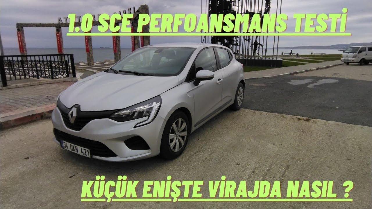 KÜÇÜK ENİŞTEYİ ZORLADIK|1.0 SCE CLİO 'NUN MOTOR VE VİRAJ PERFORMANSI NASIL???