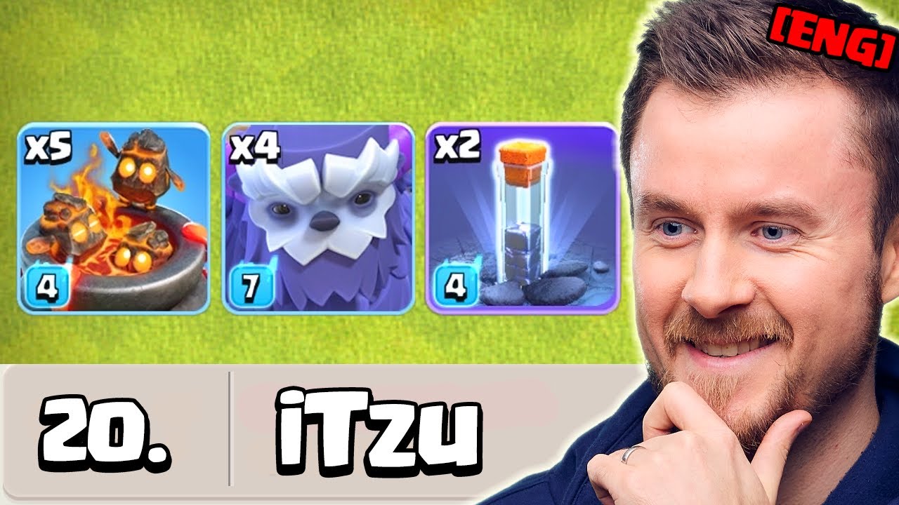 I am RANK 20 GLOBAL with Furnace + Yetis and Fireball on Town Hall 18