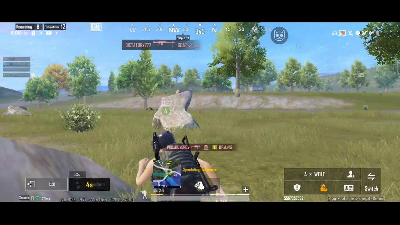 LIVE  BGMI solo v squad  gameplay l  1v4 Clutch l  🔥