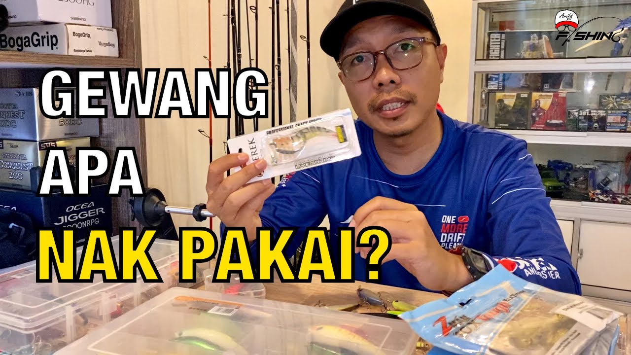 Jenis - jenis gewang untuk CASTING di muara