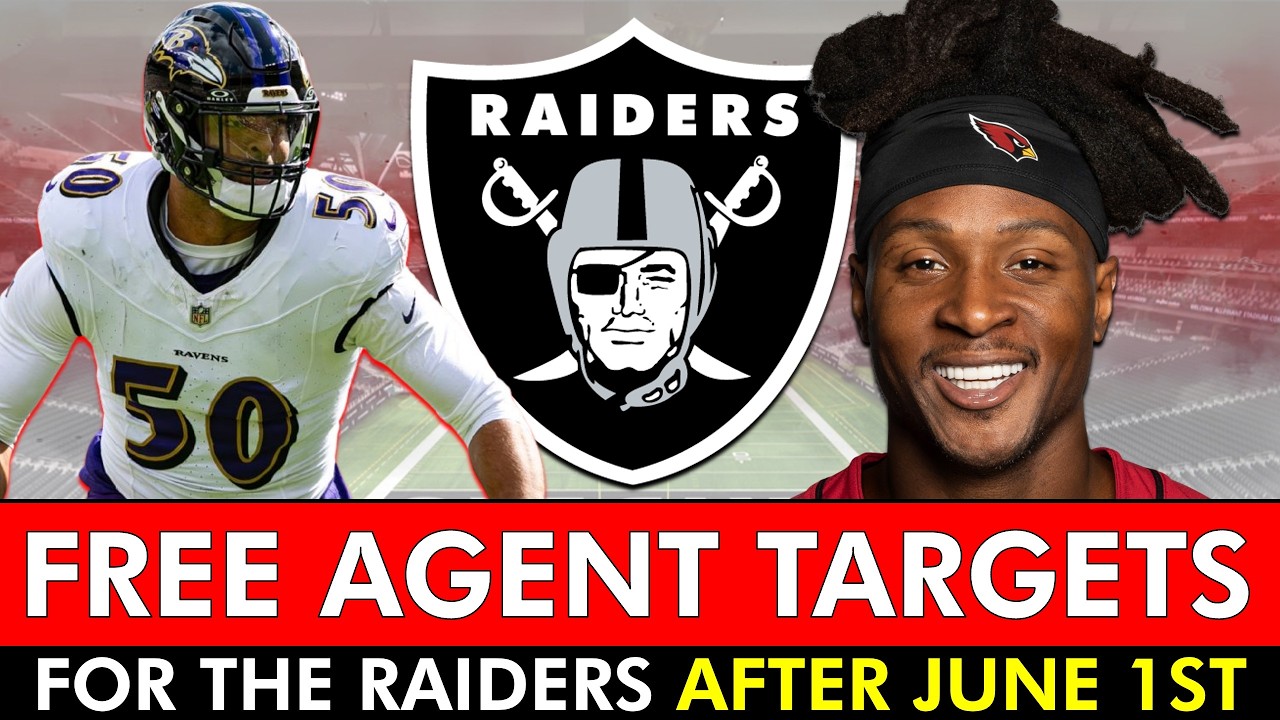 Raiders Free Agent Targets After NFL June 1st Deadline