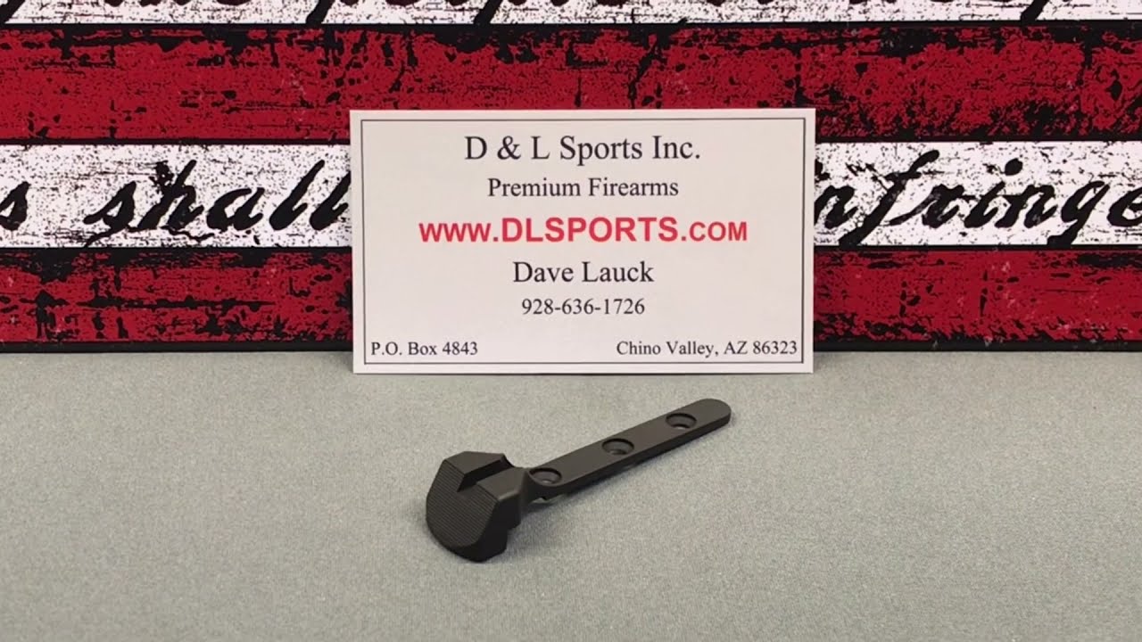 D&L Sports Fixed Combat Rear Sight for our S&W 686 project Revolver!
