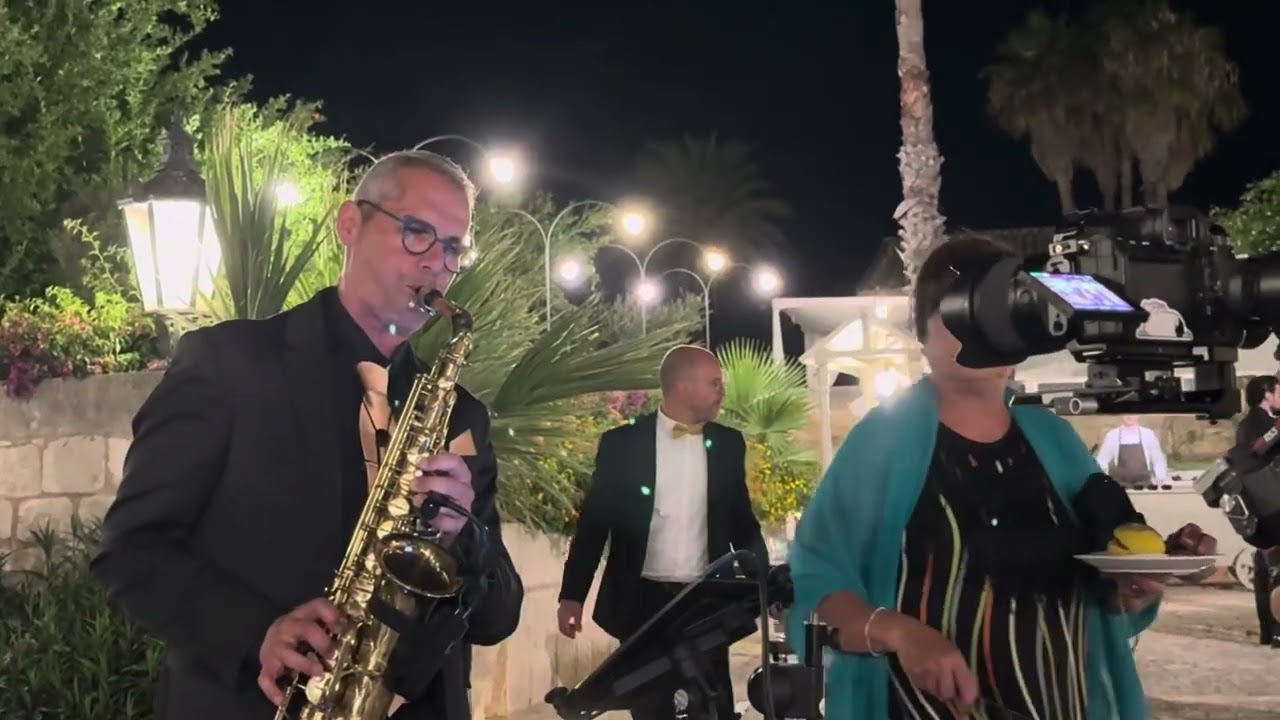 Sax aperitivo con mix Italiano 