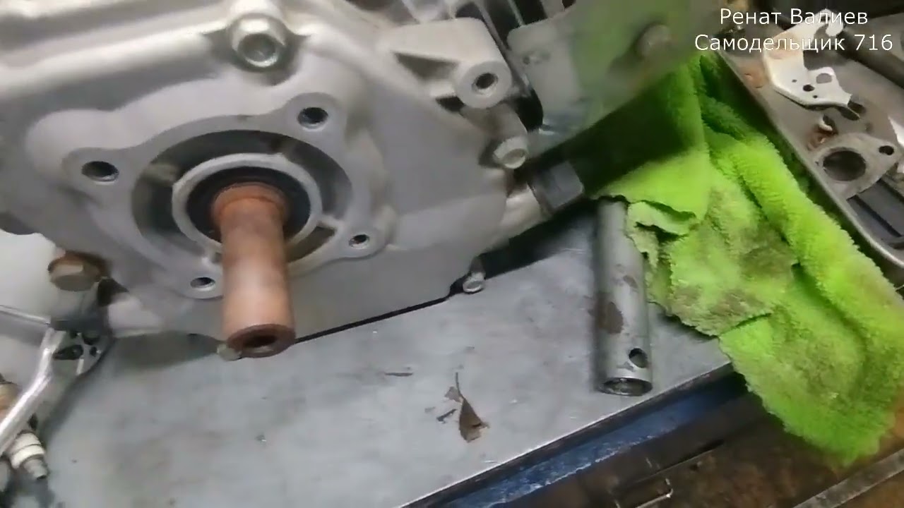 Оживление мотора F168 с металлалома (1 часть)