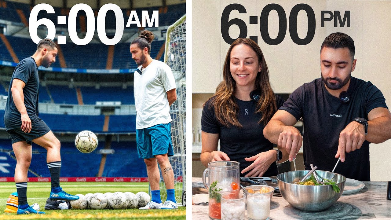 یک روز کامل از زندگی فوتبالی من!!!