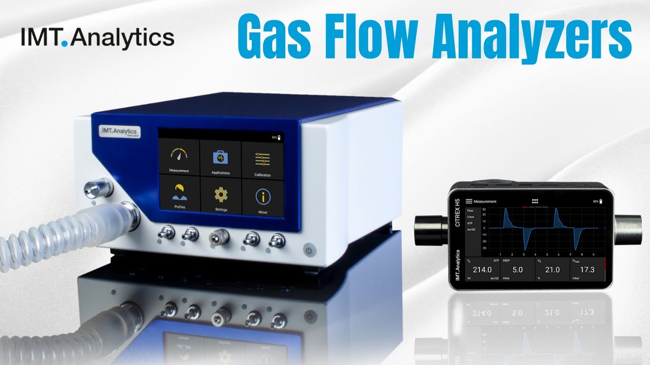 Gas Flow Analyzers and Ventilator Testers from IMT Analytics