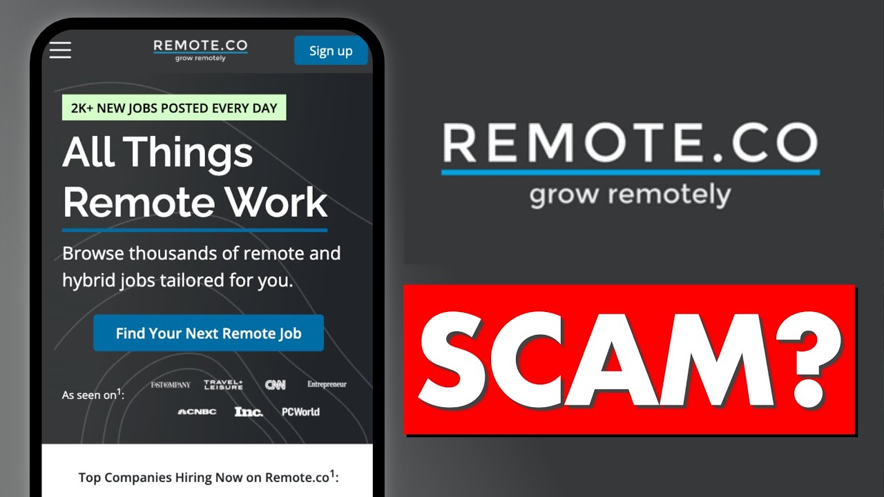 Remote.co Review -  Legit Jobs or Scam Platform?