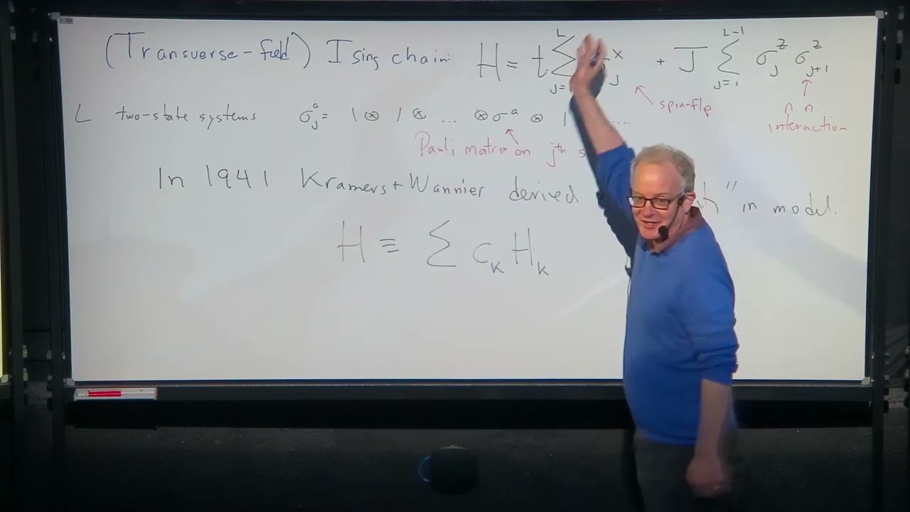 Paul Fendley: Non-invertible symmetries and dualities from the ground up - Class 1