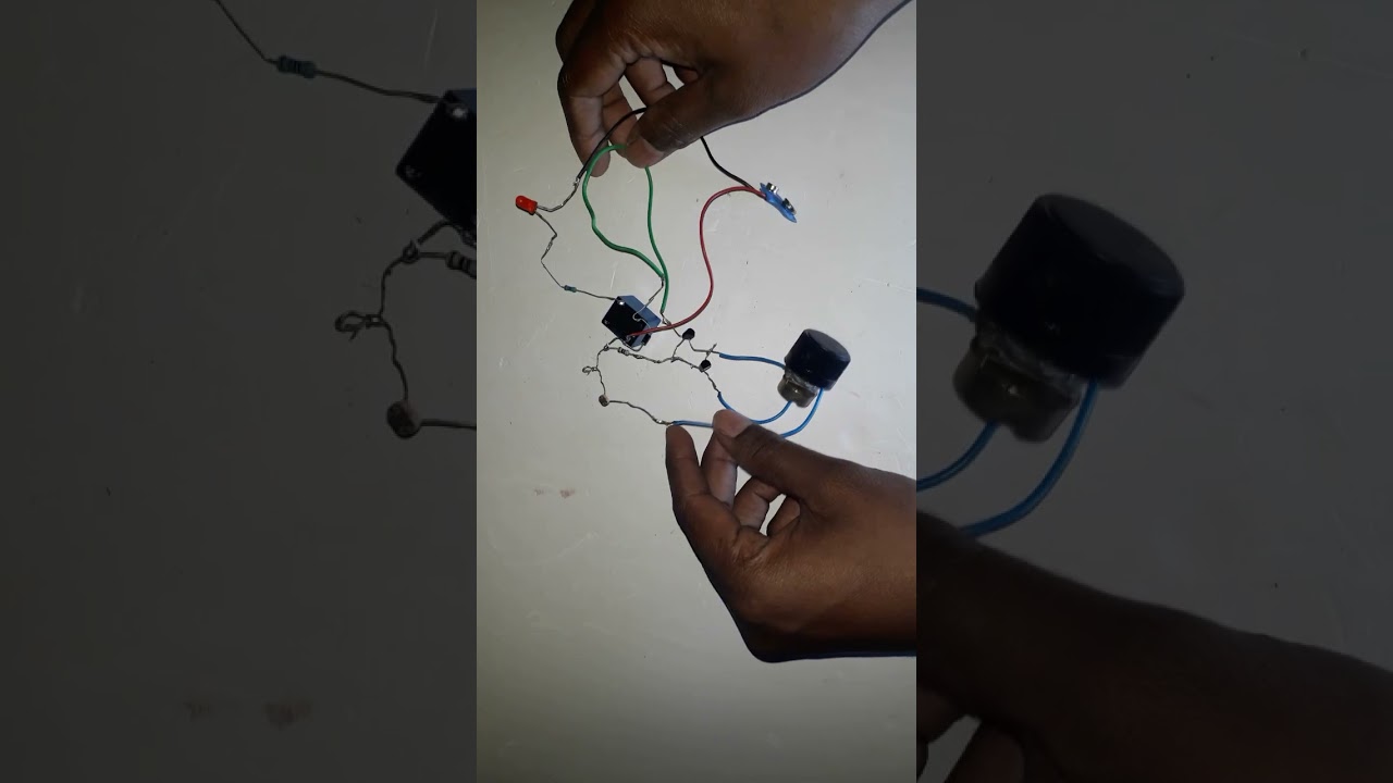 AUTOMATIC LIGHT ON AND OFF USING LDR CIRCUIT DIAGRAM IN TAMIL