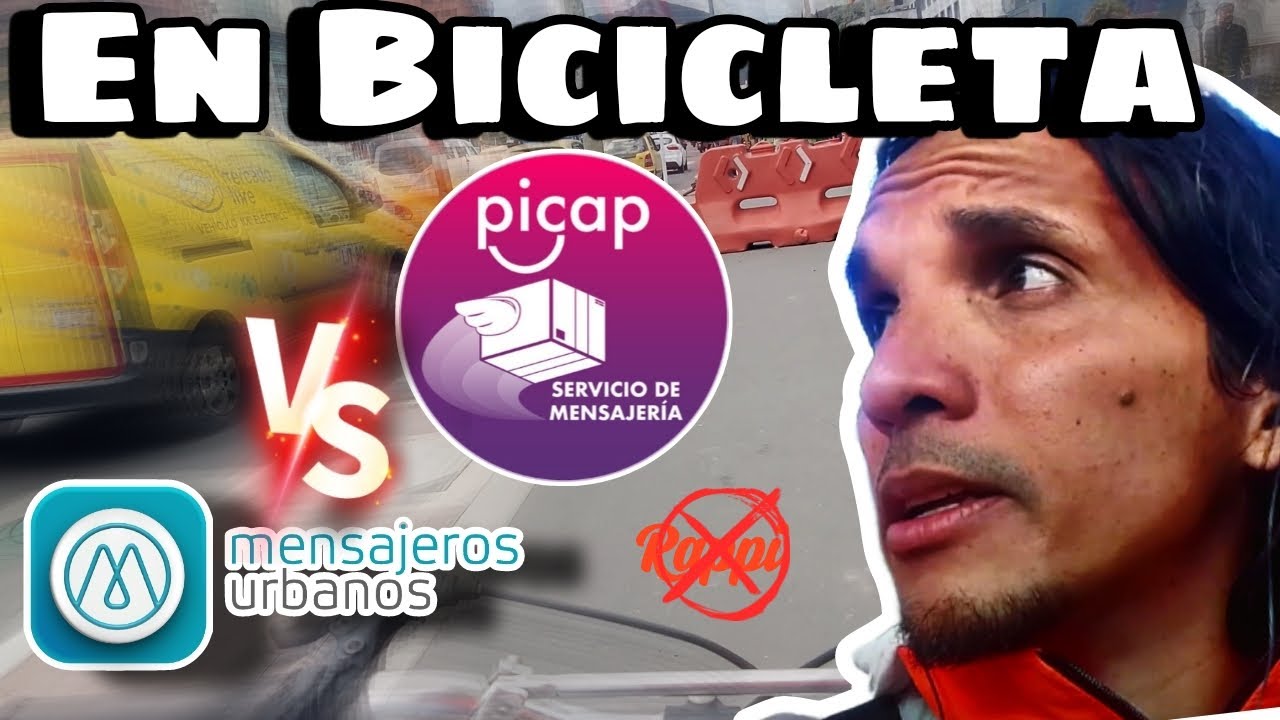 Trabajando PICAP MENSAJERIA (Pibox) 📦 y MENSAJEROS URBANOS 🚴
