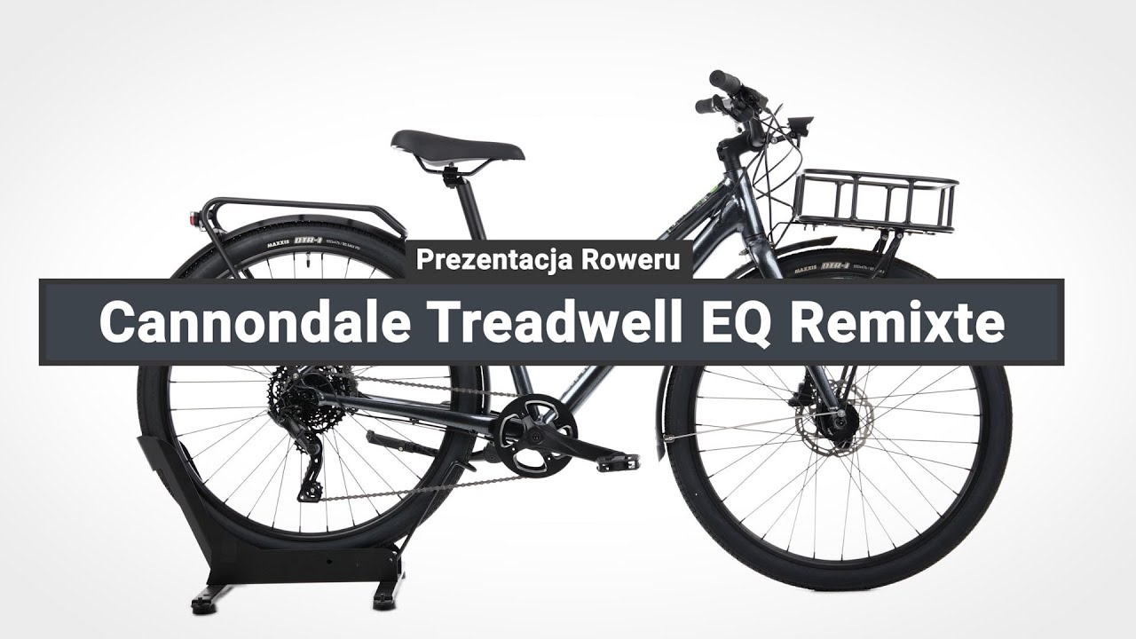 Rower Miejski Damski Cannondale Treadwell EQ Remixte - Prezentacja roweru