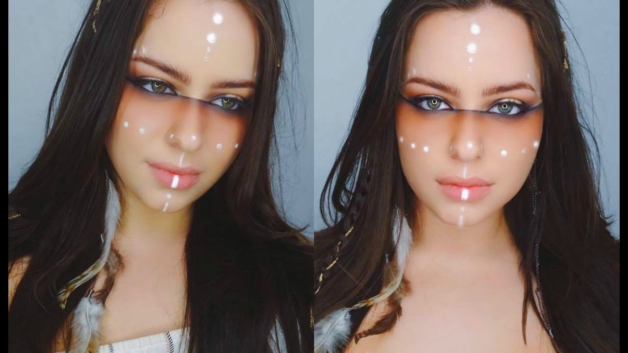 MAQUILLAJE PARA HALLOWEEN // TRIBAL