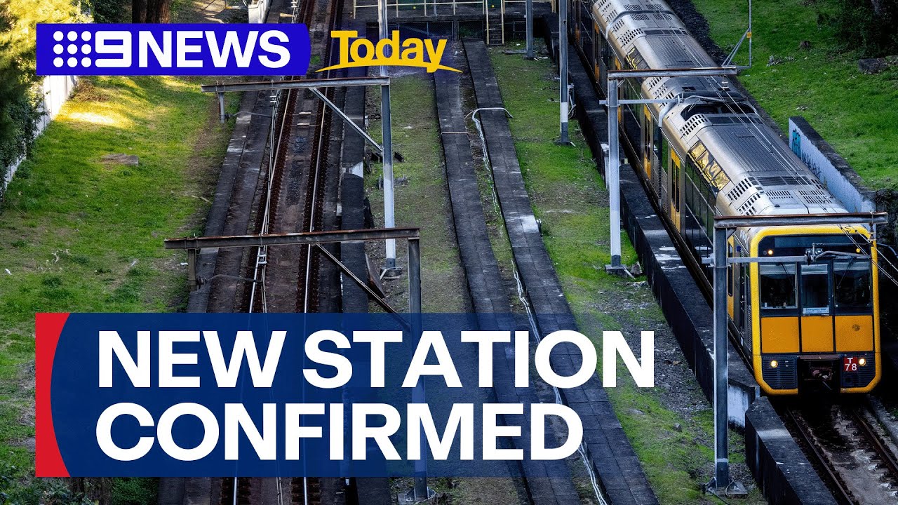 Plans for new train station and 10,000 new apartments | 9 News Australia