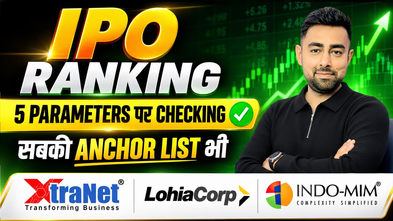 IPO Ranking | Indo MIM IPO | Xtranet IPO | Lohia IPO | Anchor List | Jayesh Khatri 
