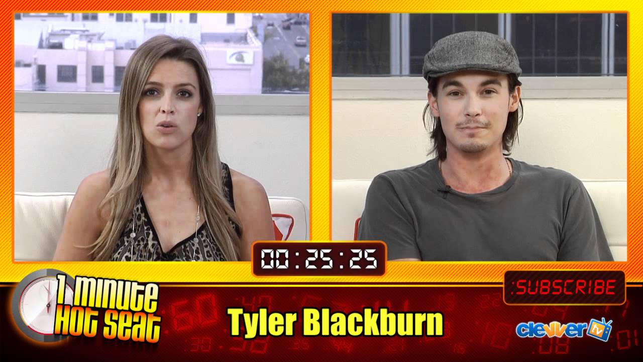 1 Minute Hot Seat - Tyler Blackburn In The Hot Seat