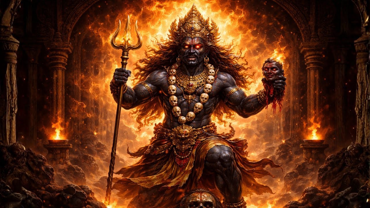 Kaal Bhairav Ashtakam 🔱 Powerful Protection Mantra | Remove Fear & Negative Energy