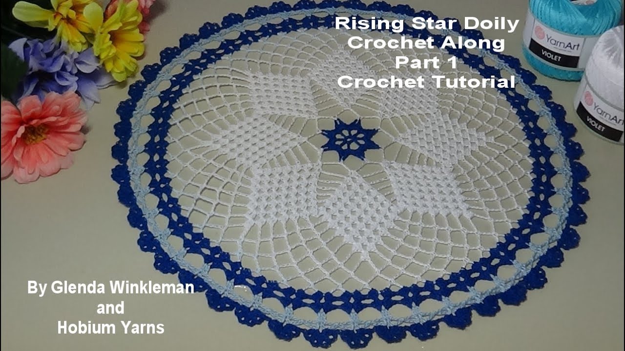 Rising Star Doily Crochet Along PART ONE - Crochet Tutorial