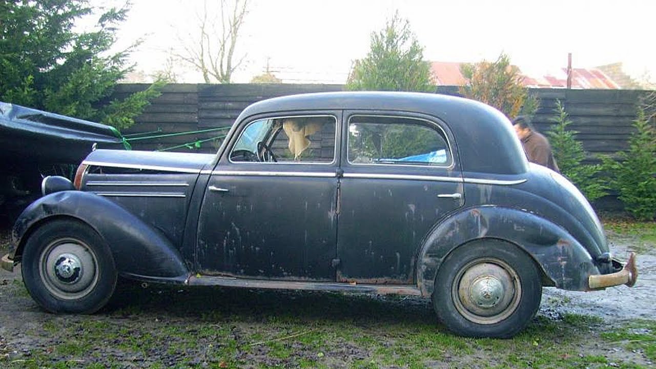 Abandoned 1953 Mercedes Benz 170S Restoration Project (10 Years Work)