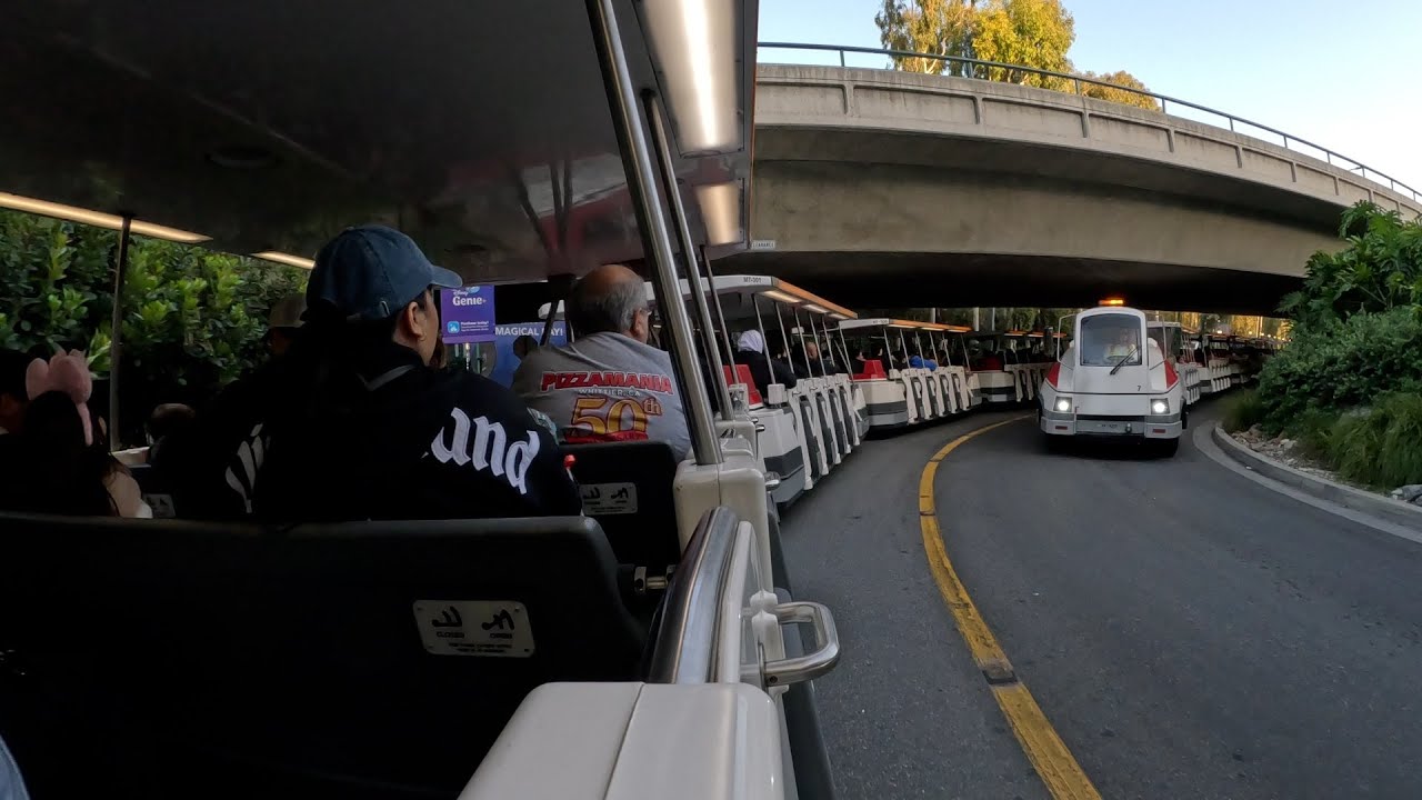 Disneyland Memories: 2024 | Disneyland Tram | Queue & Ride | 04/23/24