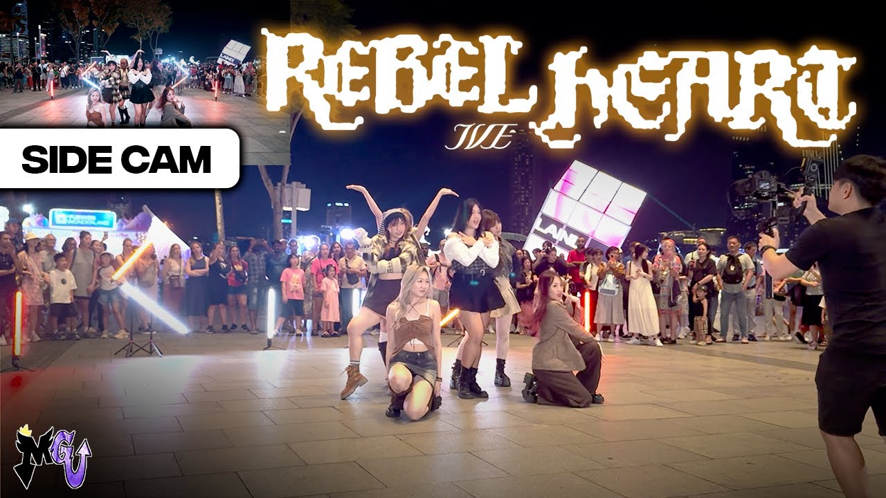 [KPOP IN PUBLIC | SIDE CAM ] IVE 아이브 'REBEL HEART' Dance Cover // MonsterG from Singapore