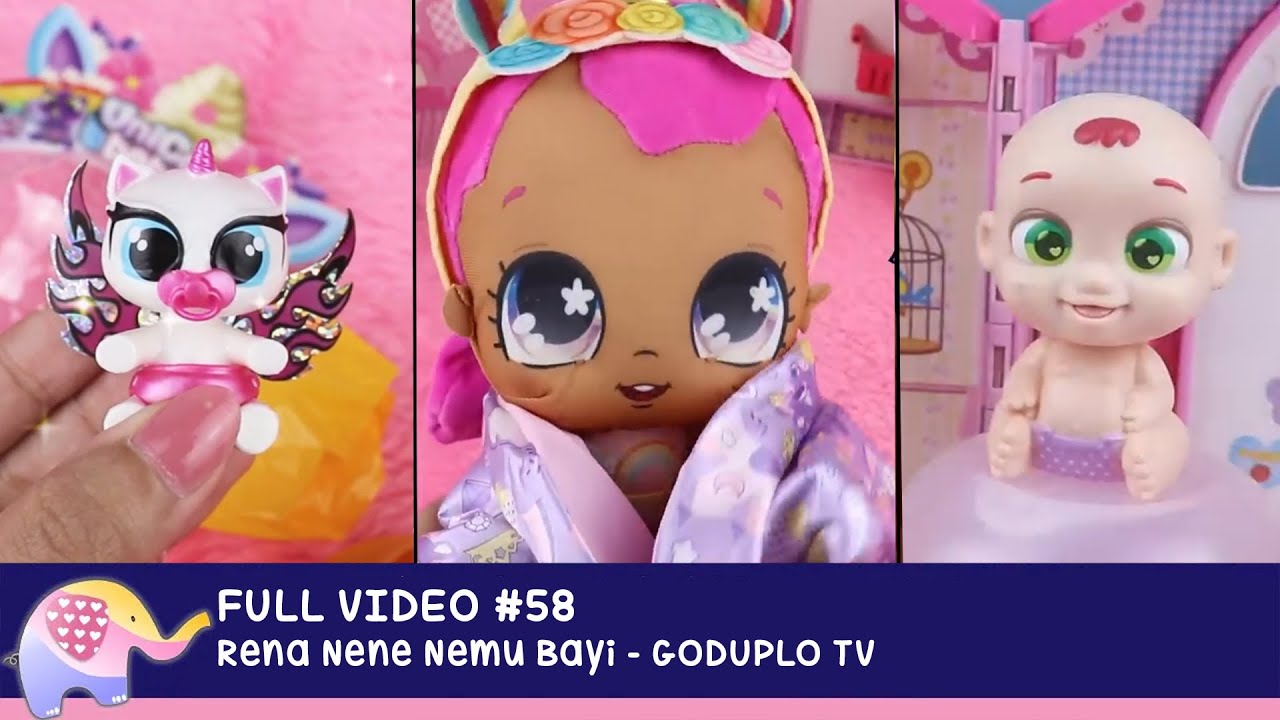 Kompilasi Boneka Rena & Nene Nemu Bayi  - Goduplo TV