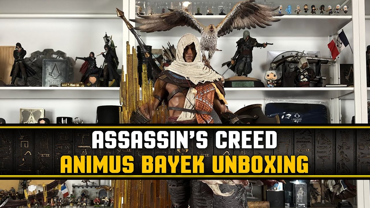 Assassin's Creed - Animus Bayek statue by PureArts [Unboxing]