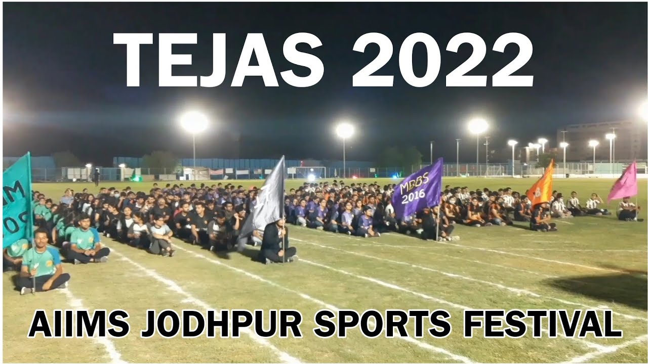 TEJAS 2022 😍 || Teaser || AIIMS JODHPUR SPORTS FESTIVAL