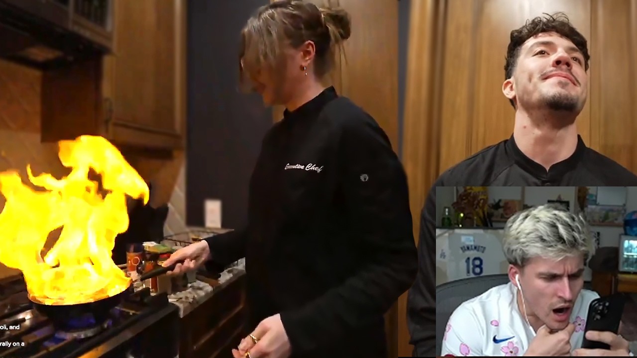 Ludwig gets a call to review QTCinderella and Adapts cooking