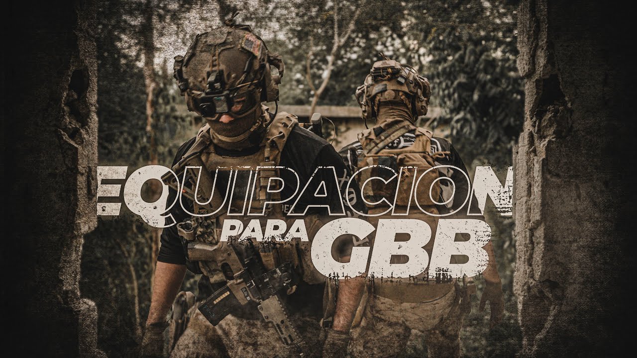 EQUIPACIÓN DE AIRSOFT COMPLETA tipo Spiritus Systems // Airsoft GBB en México
