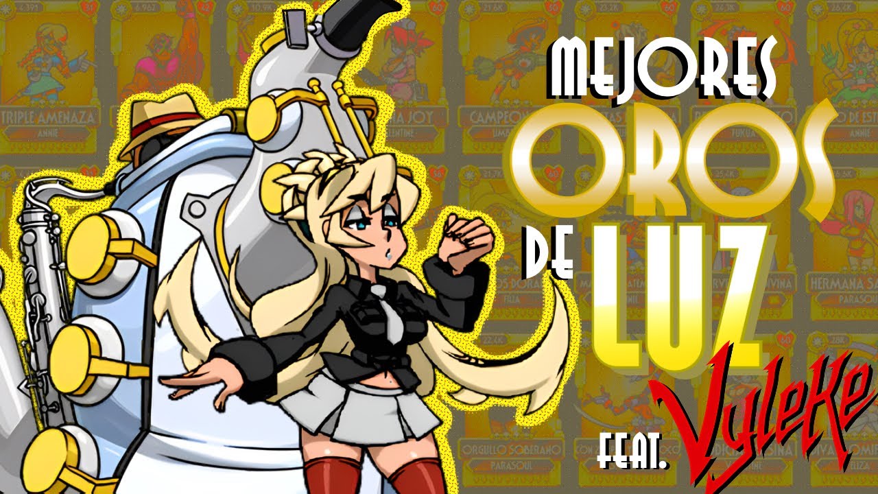 ¿Cuál es la mejor variante oro de luz en SKULLGIRLS MOBILE? (feat. @Vyleke SGM )