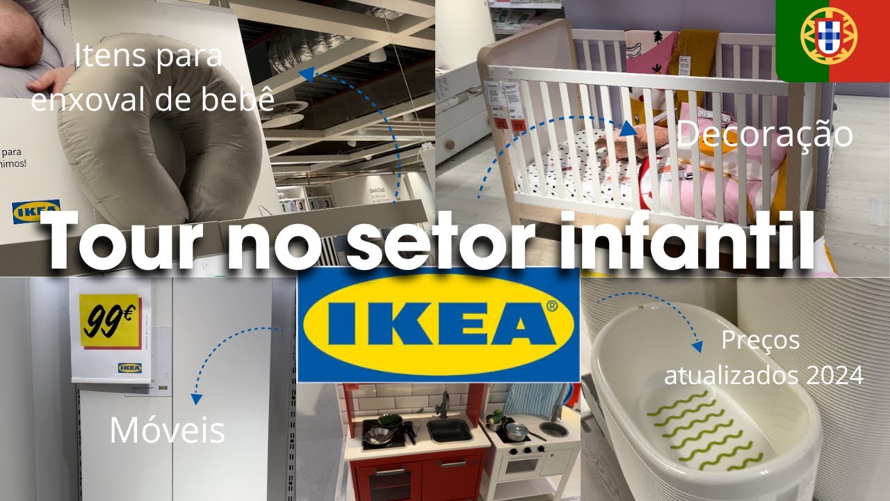 IKEA Portugal | Tour pelo setor infantil | Preços 2024 🇵🇹
