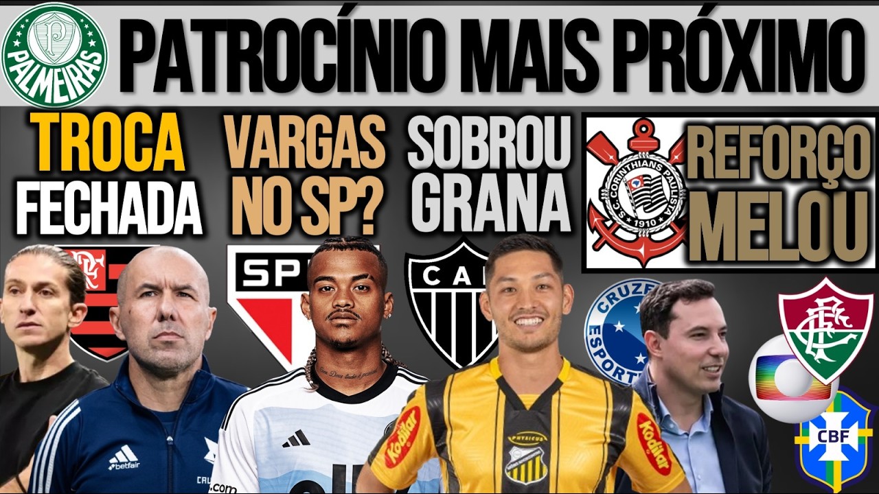 FILIPE LUÍS DEMITIDO... E JARDIM JÁ FECHOU| TIMÃO DESISTE DE GOLEIRO| SP TERÁ REFORÇO? VERDÃO, GALO+