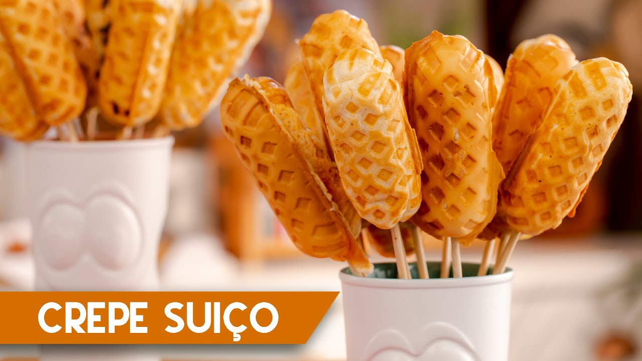 CREPE SUIÇO | Cozinhando com Elis