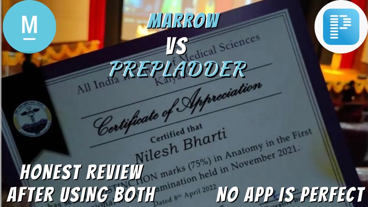 Marrow vs Prepladder | Honest Review | Choose According To Your Need | AIIMS Kalyani | Nilesh Bharti
