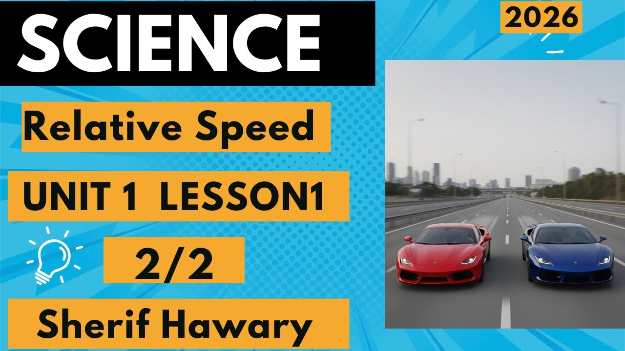 Science_ Relative speed _ Prep.3 _Unit 1 Lesson 1_ Part 2_2 _1st Term