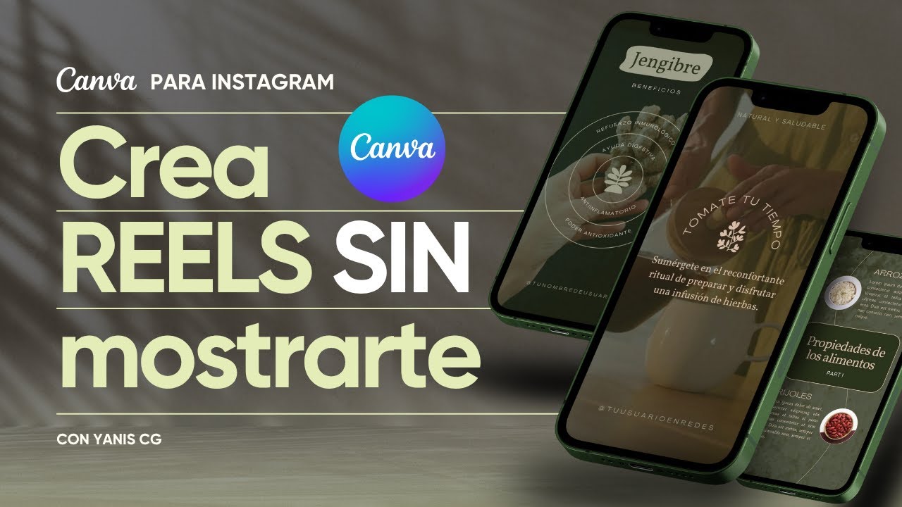 Tutorial de CANVA para Crear REELS 🎬 de Instagram SIN Grabarte