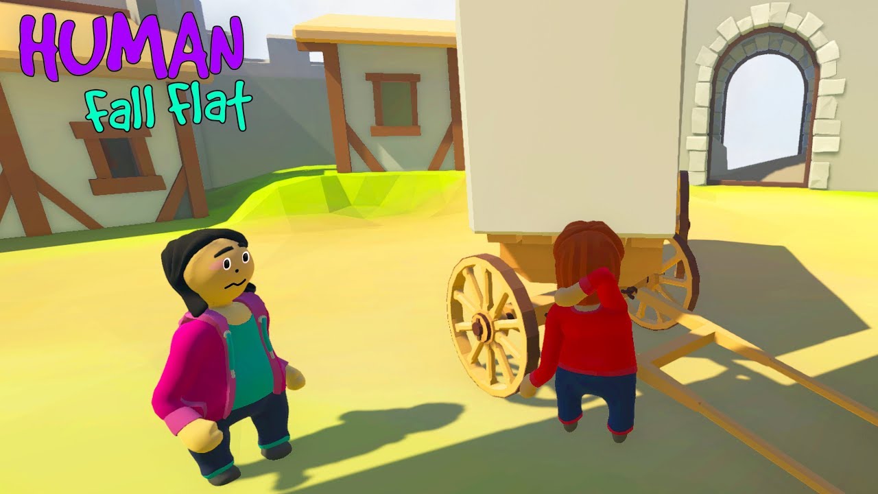 MASSINHAS NO CASTELO (Human Fall Flat) | Luluca Games