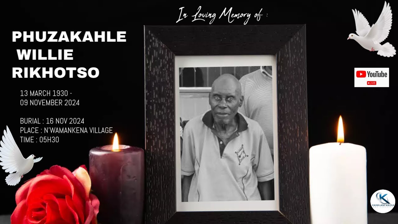 In Lovingv memory of Phuzakahle Mkhacani Willie Rikhotso
