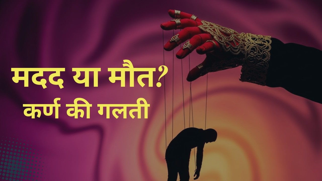 'आधुनिक कर्ण' का जाल (The Modern Day Karna Trap) - क्या आप भी किसी 'दुर्योधन' के अहसान तले दबे हैं?