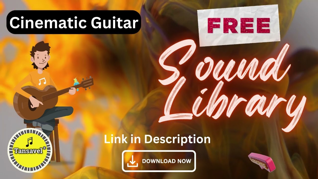 Cinematic Guitar Free Samples Sound Library 01 | free instruments | Tansavel Music Academy