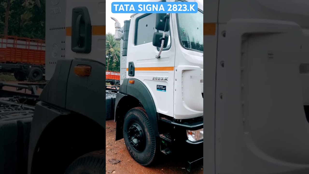TATA SIGNA 2823.K Tipper Cabin Chassis BS 6 Phase 2 Version 2024 Model #tata #tatamotors #tatatruck