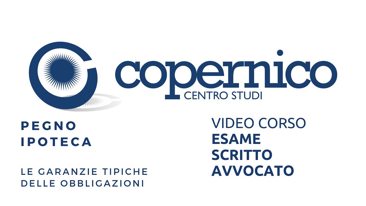 Pegno-Ipoteca: le garanzie tipiche delle obbligazioni