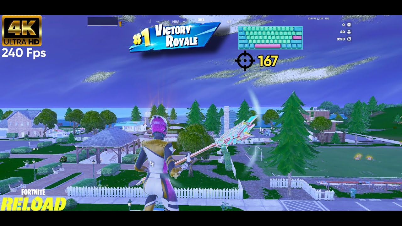 fortnite reload  * KEYBORED OVERLAY * ( WIN AT THE END )