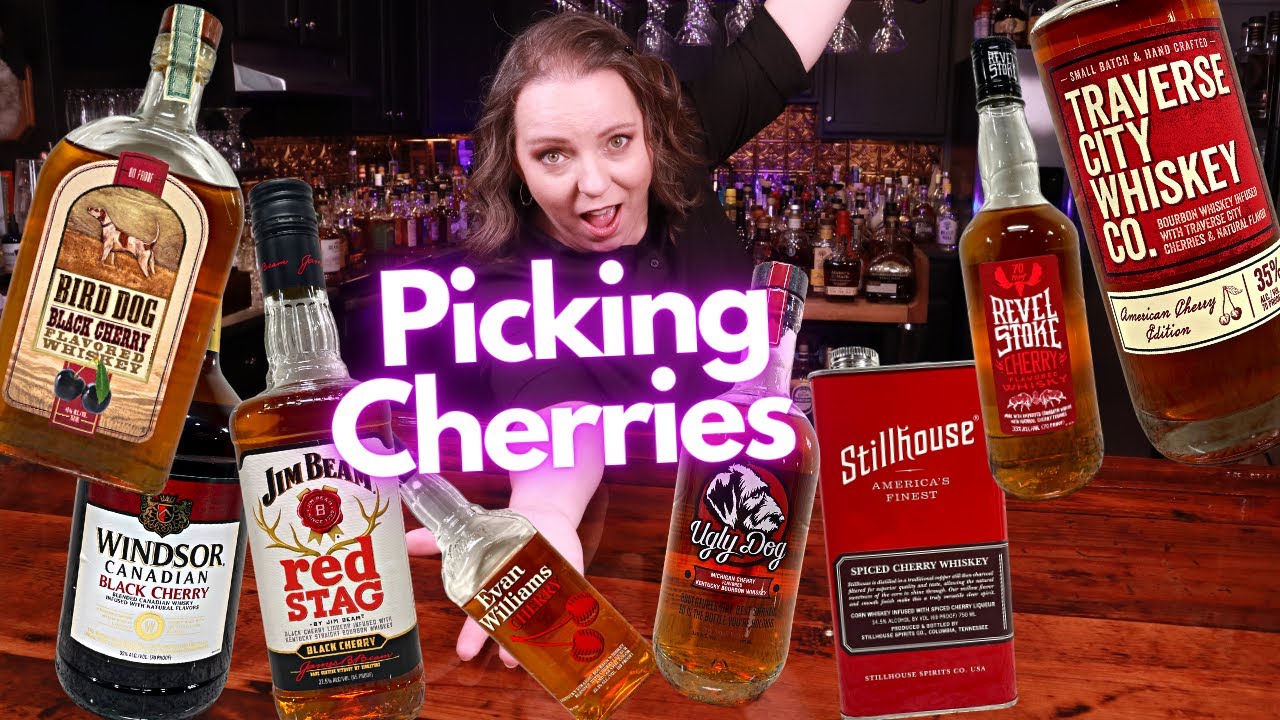 8 CHERRY Flavored Whiskies Reviewed and Ranked / Flavored Whiskey Series