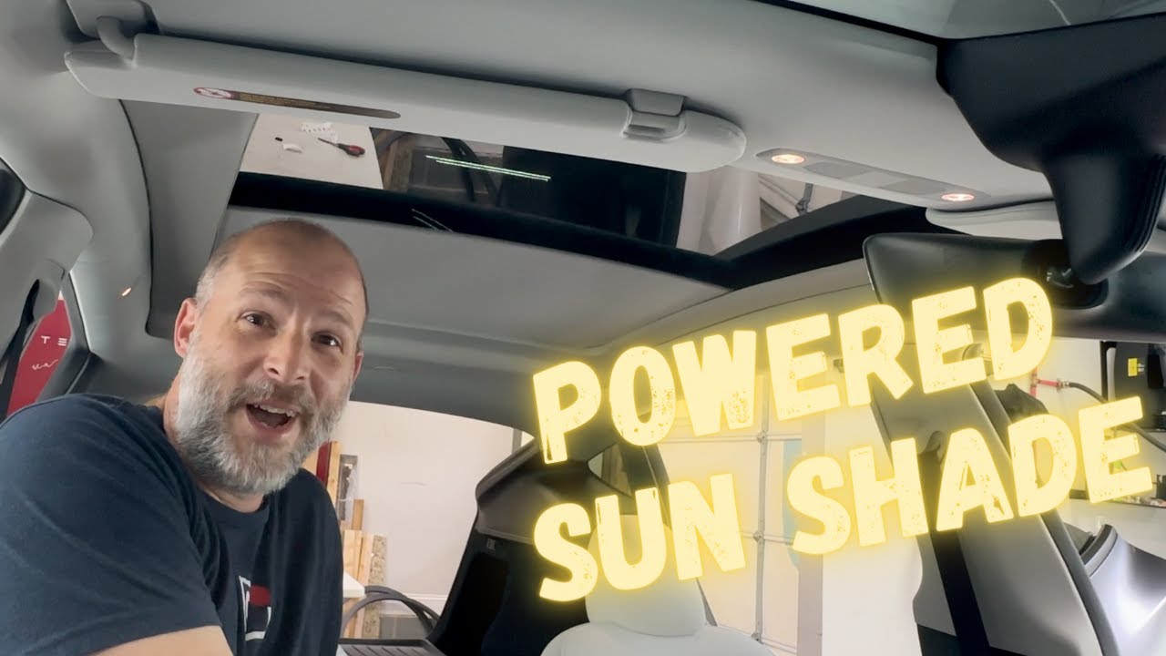 Солнцезащитный козырек Tesla Powered для модели Y