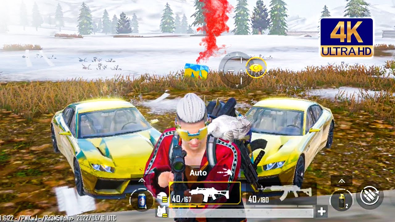 BGMI VIKENDI 4K GRAPHICS GAMEPLAY - Latest 4K Ultra HD Graphics 🤩