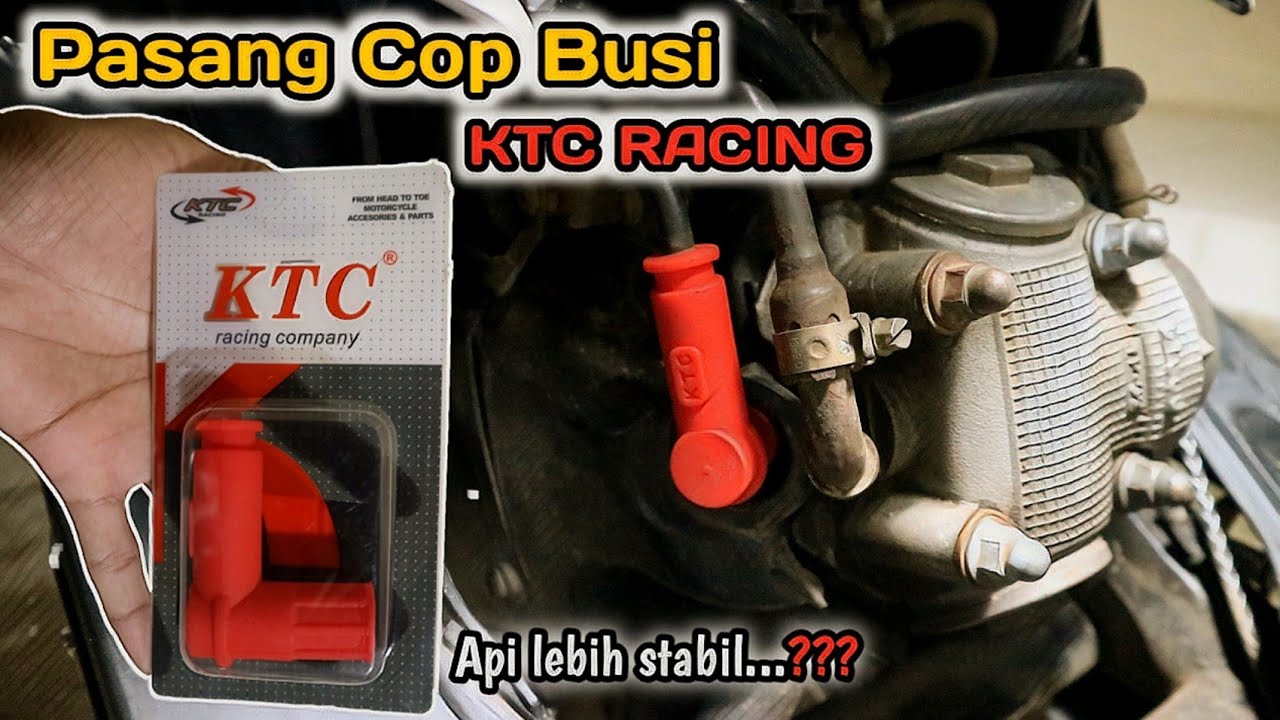 Pasang Cop busi KTC RACING di Mio || Api Lebih Stabil...!!!???
